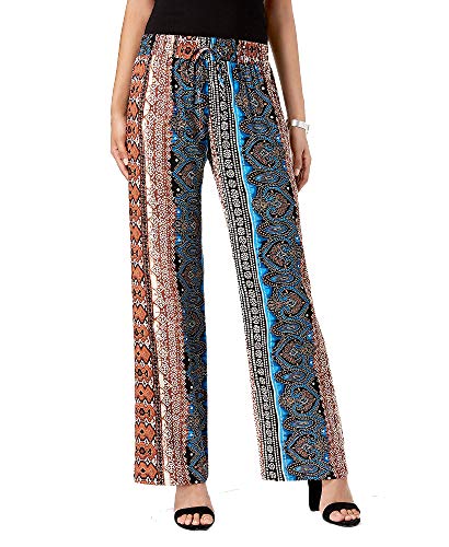 Be Bop Juniors Boho Tapestry Wide Leg Pants